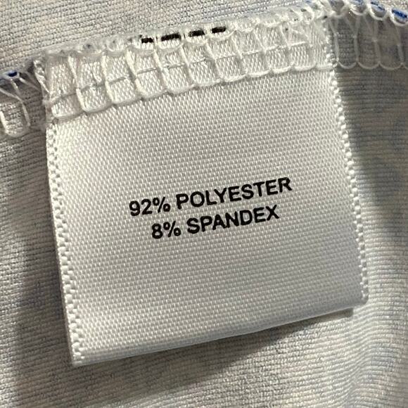 Peter Millar Polo Shirt Size 2XL Light Blue Patterned Summer Comfort Golf Style - Picture 7 of 10